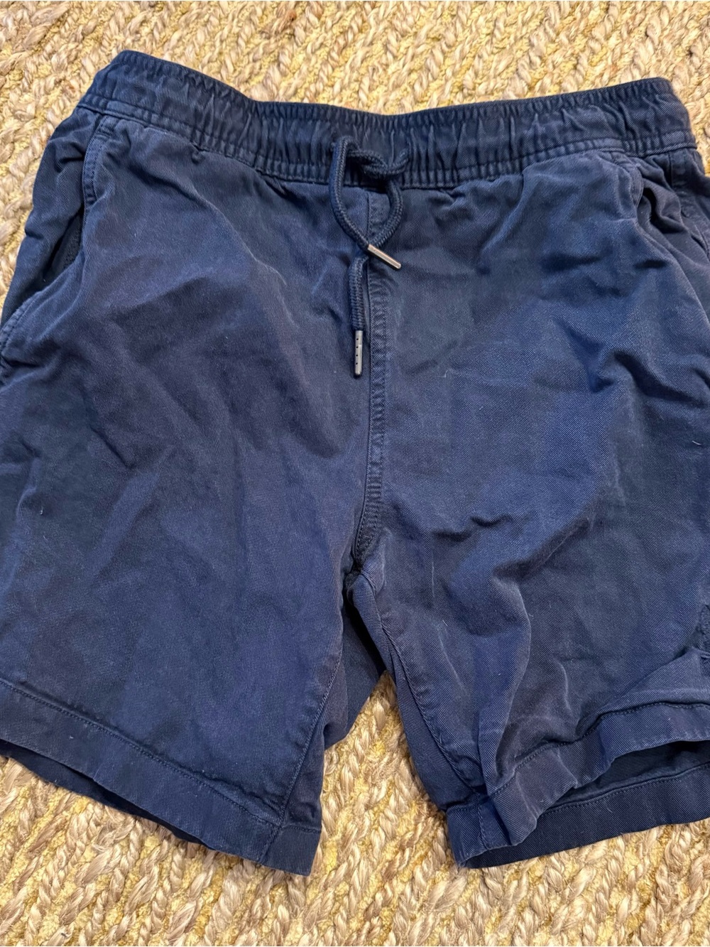 Psycho Bunny Boys Navy Blue Drawstring Shorts Size Medium 10/12